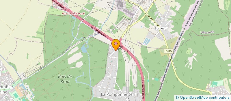 localisation de l'entreprise IK PATRIMOINE à POMPONNE