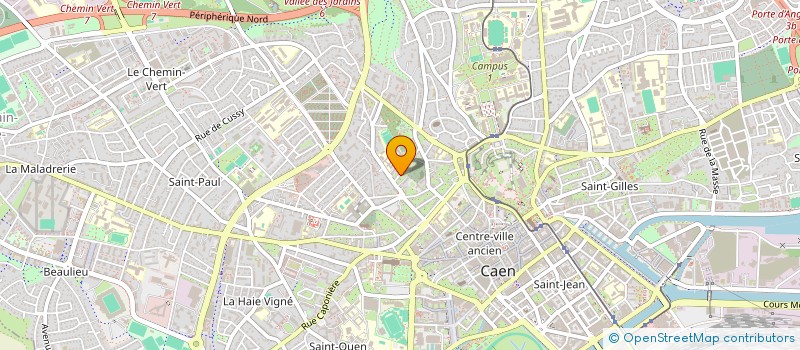 localisation de l'entreprise IK REAL ESTATE à CAEN