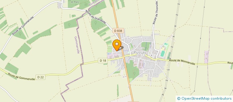 localisation de l'entreprise IK RENOV  PUSSAY