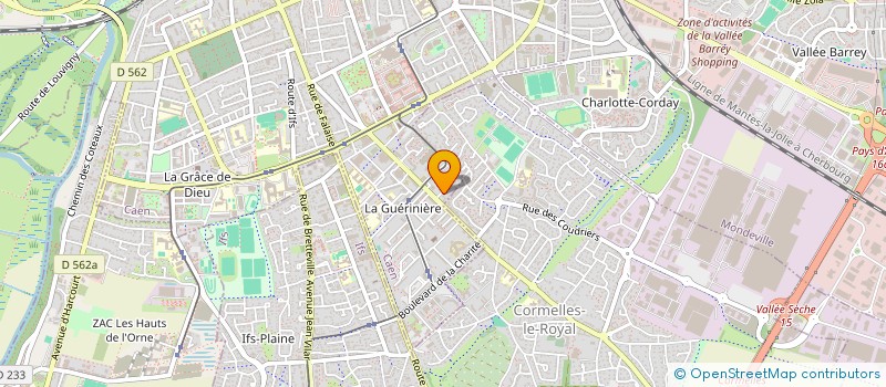 localisation de l'entreprise IK SERVICES à CAEN