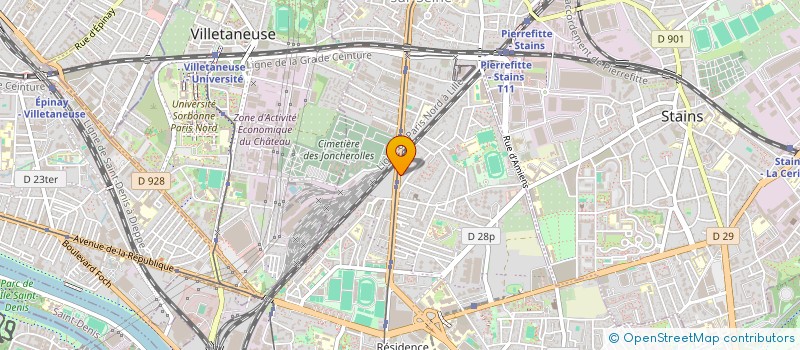 localisation de l'entreprise IK SERVICES  SAINT-DENIS