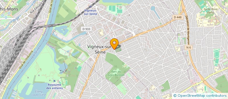 localisation de l'entreprise IKA ASSISTANCE à VIGNEUX-SUR-SEINE