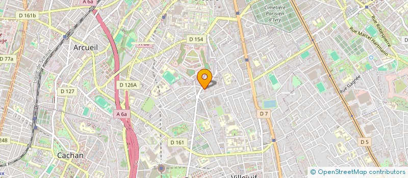 localisation de l'entreprise IKAAS à VILLEJUIF