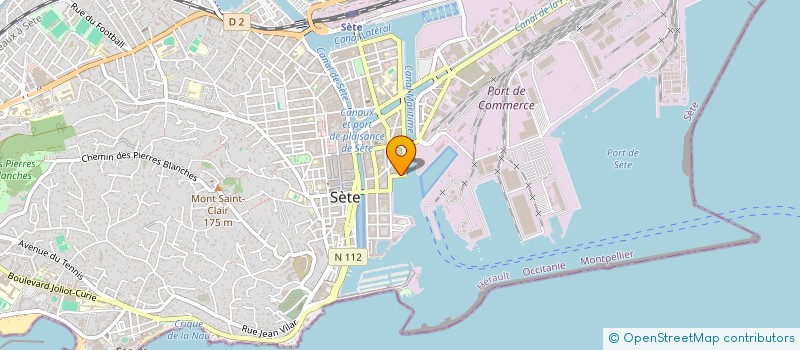 localisation de l'entreprise IKARA  SETE