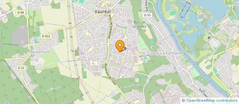 localisation de l'entreprise IKARJANA à VAUREAL