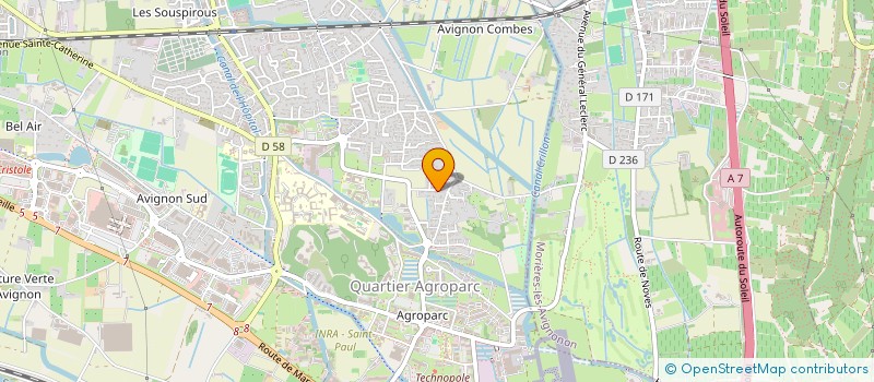 localisation de l'entreprise IKARUS MED  AVIGNON