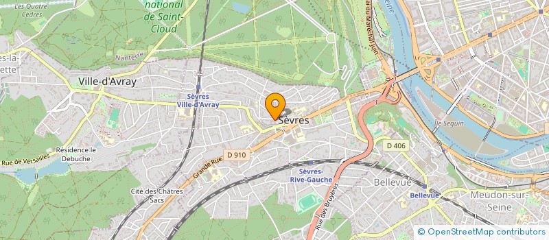localisation de l'entreprise IKASI à SEVRES