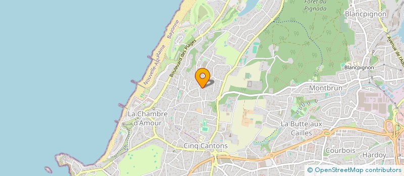 localisation de l'entreprise IKASTOLAREN LAGUNTZAILEAK à ANGLET