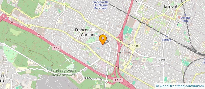 localisation de l'entreprise IKATEC  FRANCONVILLE
