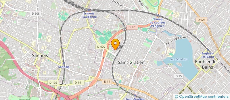 localisation de l'entreprise IKAZ DRIVE  SAINT-GRATIEN