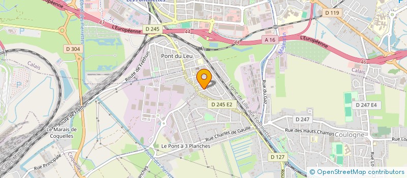 localisation de l'entreprise IKAZNET à CALAIS