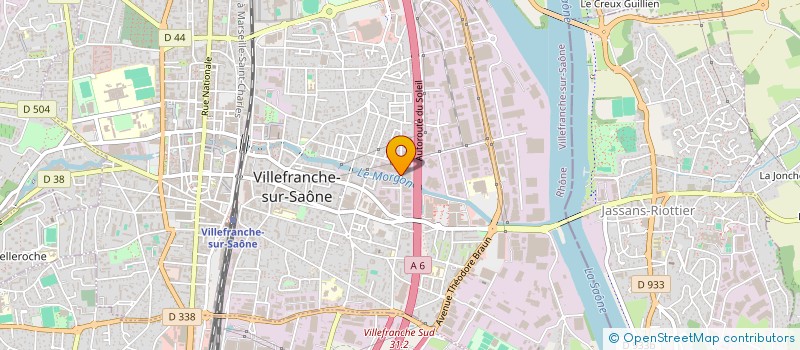 localisation de l'entreprise IKBAL à VILLEFRANCHE-SUR-SAONE