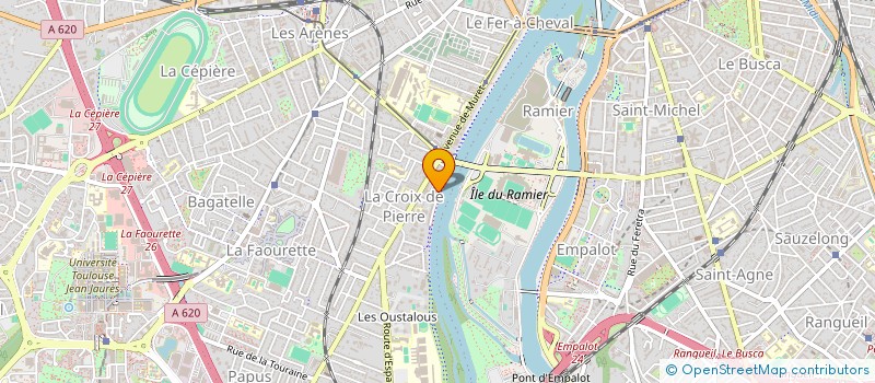 localisation de l'entreprise IKBM à TOULOUSE