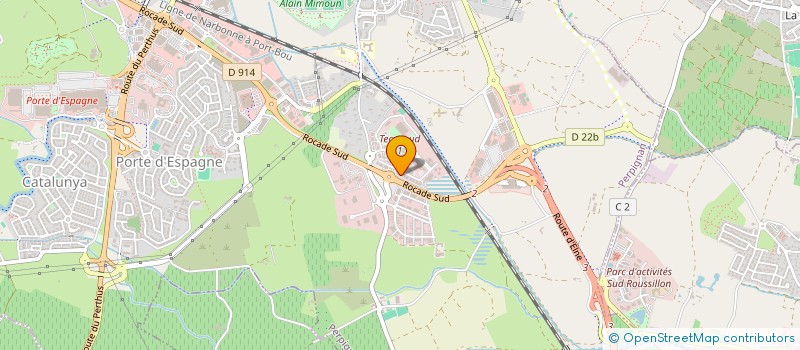 localisation de l'entreprise IKCOM  PERPIGNAN