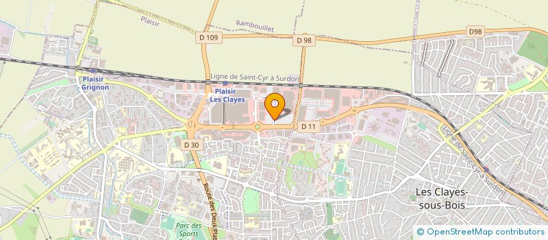 localisation de l'entreprise IKEA DEVELOPPEMENT SAS  PLAISIR