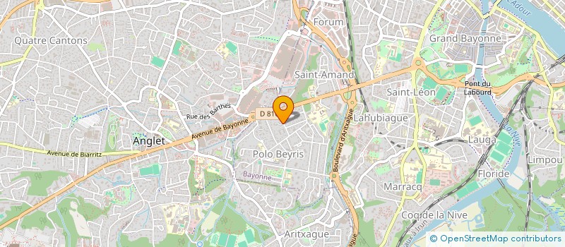 localisation de l'entreprise IKEBANA TANGETSU à BAYONNE