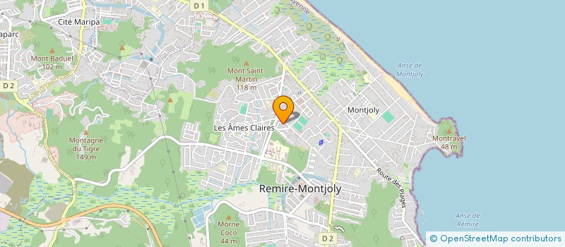 localisation de l'entreprise IKEM  REMIRE-MONTJOLY