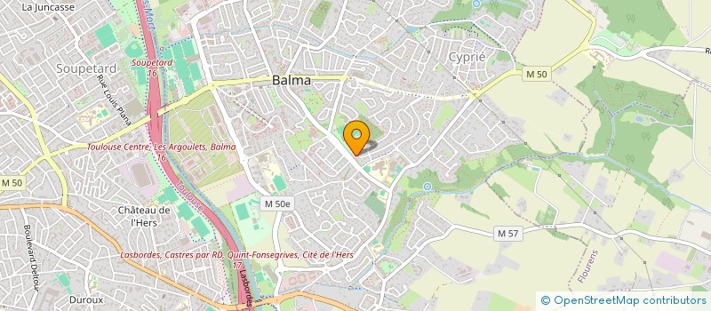 localisation de l'entreprise IKEO à BALMA