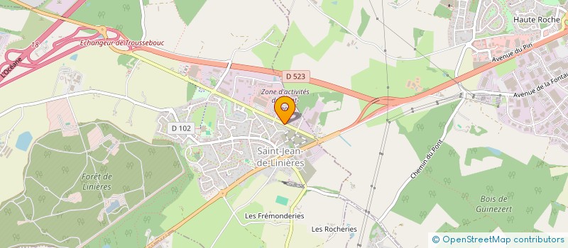 localisation de l'entreprise IKER  SAINT-LEGER-DE-LINIERES