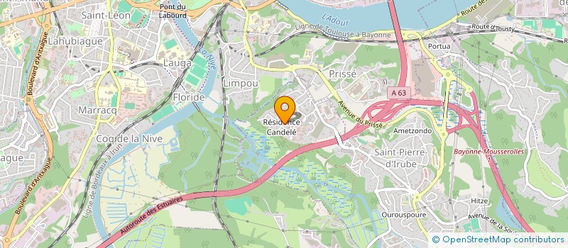 localisation de l'entreprise IKER  SAINT-PIERRE-D'IRUBE