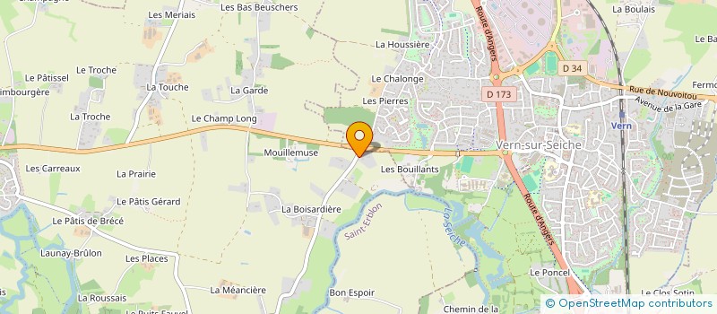 localisation de l'entreprise IKER  NOYAL-CHATILLON-SUR-SEICHE