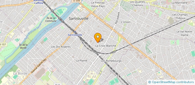 localisation de l'entreprise IKFINI GLOBAL SERVICES à SARTROUVILLE