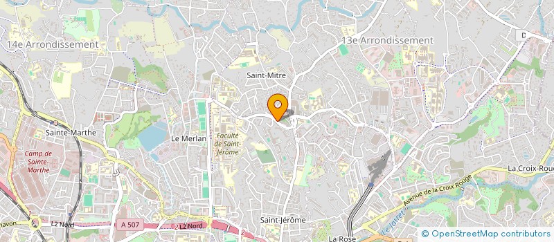 localisation de l'entreprise IKH-TAXI13 à MARSEILLE