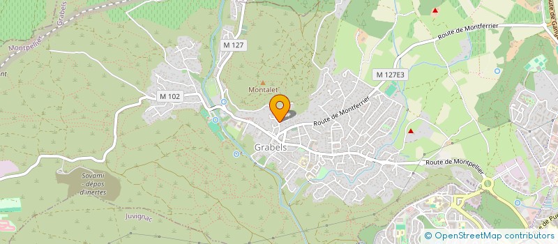 localisation de l'entreprise IKIBANA à GRABELS