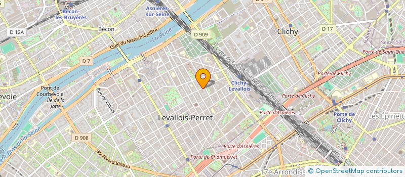 localisation de l'entreprise IKIFA à LEVALLOIS-PERRET