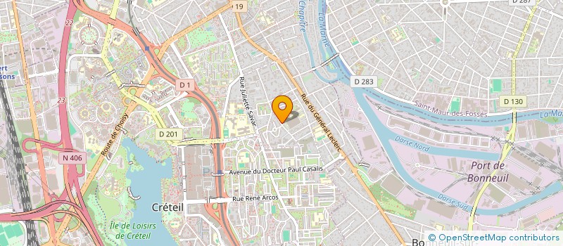 localisation de l'entreprise IKIGADS  CRETEIL