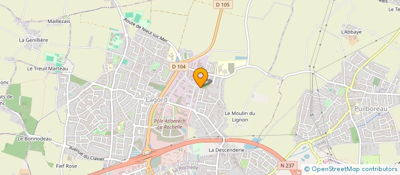 localisation de l'entreprise IKIGAI  LAGORD