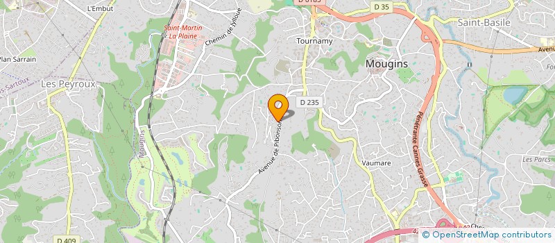 localisation de l'entreprise IKIGAI  MOUGINS