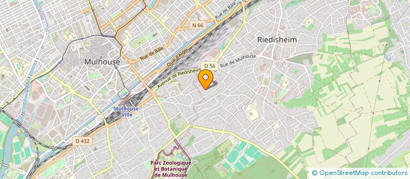 localisation de l'entreprise IKIGAI  RIEDISHEIM