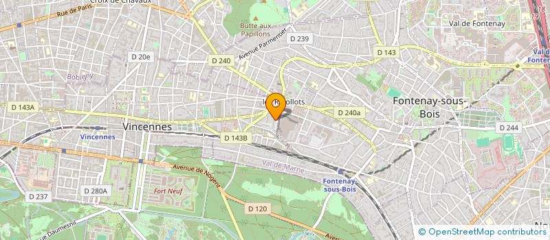 localisation de l'entreprise IKIGAI AIKIDO CLUB  VINCENNES