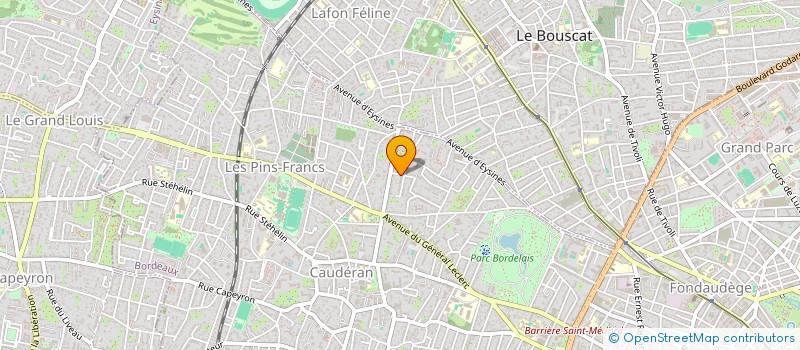 localisation de l'entreprise IKIGAI - LES ATELIERS DE L'AVENIR  BORDEAUX