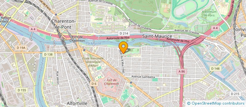 localisation de l'entreprise IKIGAI MUSIC  MAISONS-ALFORT