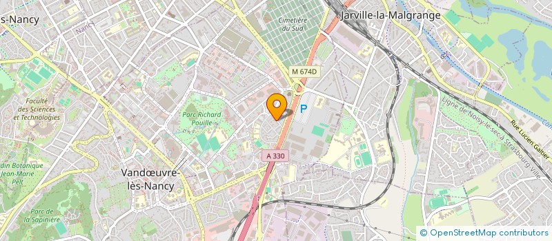 localisation de l'entreprise IKIMO  VANDOEUVRE LES NANCY