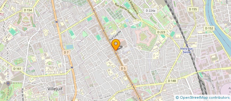 localisation de l'entreprise IKIRYO à VITRY-SUR-SEINE