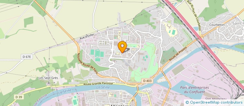 localisation de l'entreprise IKIZLER  MONTEREAU-FAULT-YONNE