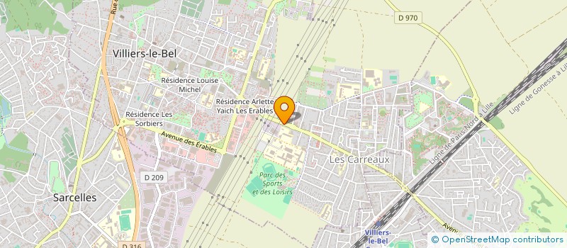 localisation de l'entreprise IKKA BAT à ARNOUVILLE