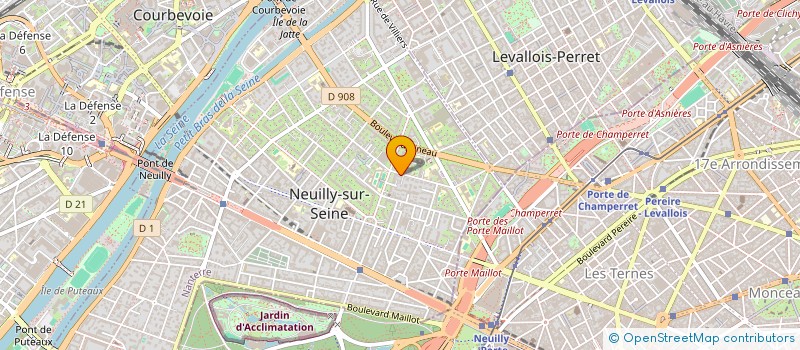 localisation de l'entreprise IKKI à NEUILLY-SUR-SEINE