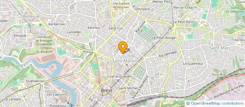 localisation de l'entreprise IKKI COMMUNICATION à BREST