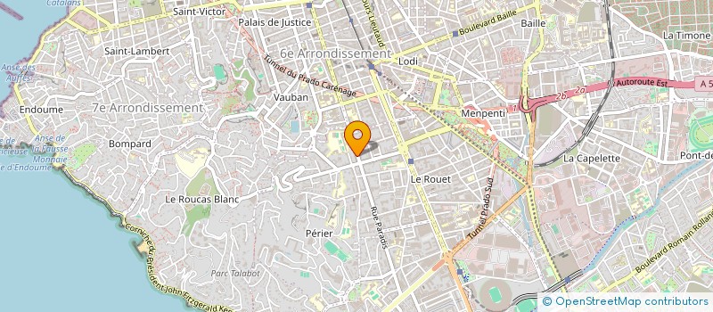 localisation de l'entreprise IKKI PROMOTION  MARSEILLE