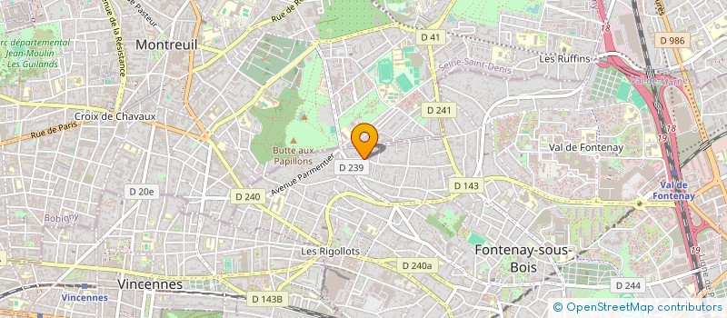 localisation de l'entreprise IKKO CONSEIL à FONTENAY-SOUS-BOIS