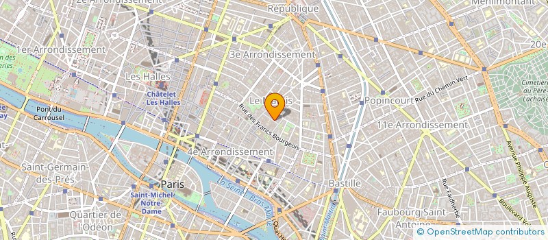 localisation de l'entreprise IKKS INVEST  PARIS