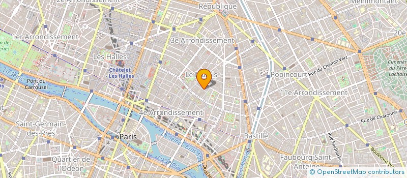 localisation de l'entreprise IKKS PRESTATIONS à PARIS