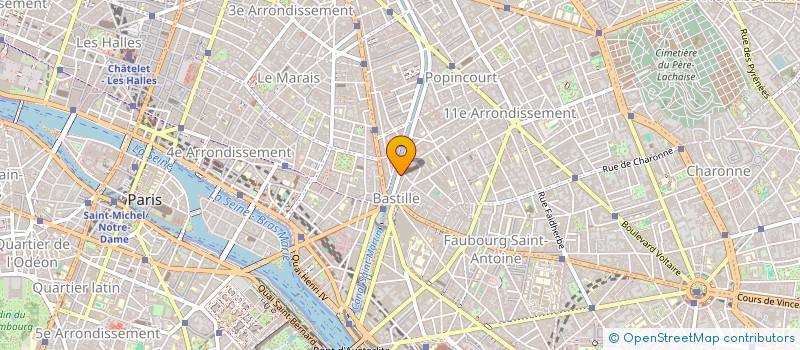 localisation de l'entreprise IKL  PARIS