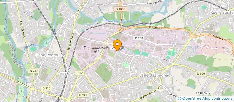 localisation de l'entreprise IKLM  L'ISLE-D'ESPAGNAC