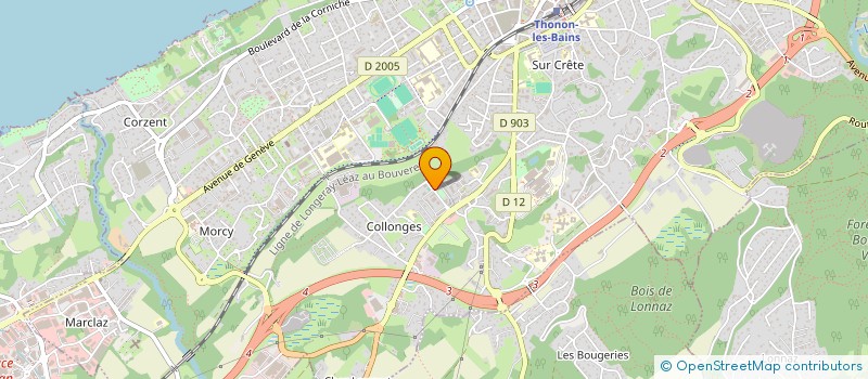localisation de l'entreprise IKM à THONON-LES-BAINS