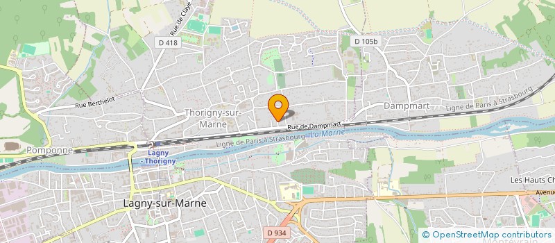 localisation de l'entreprise IKM JOAILLERIE  THORIGNY-SUR-MARNE